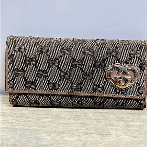 Gucci GG Canvas Long Wallet - Picture 1 of 8